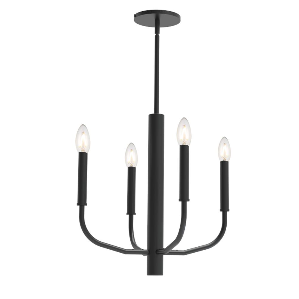 4LT Incandescent Chandelier, MB. Picture 1