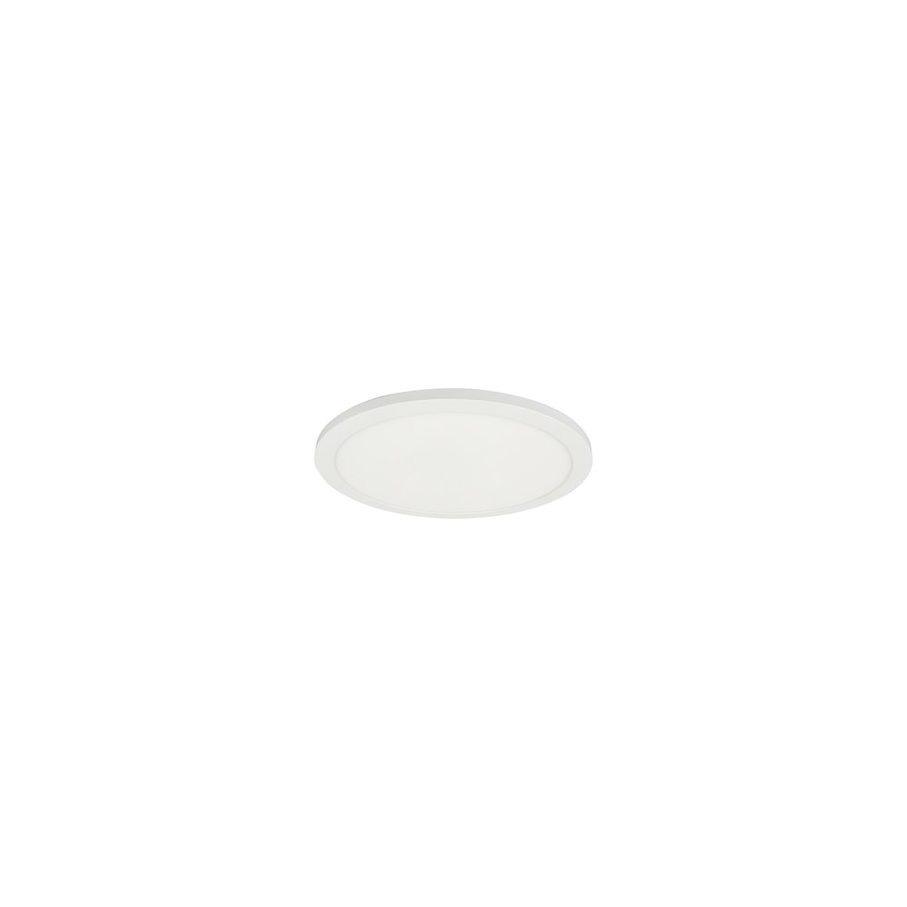 8W Matte White Flush Mount. Picture 1