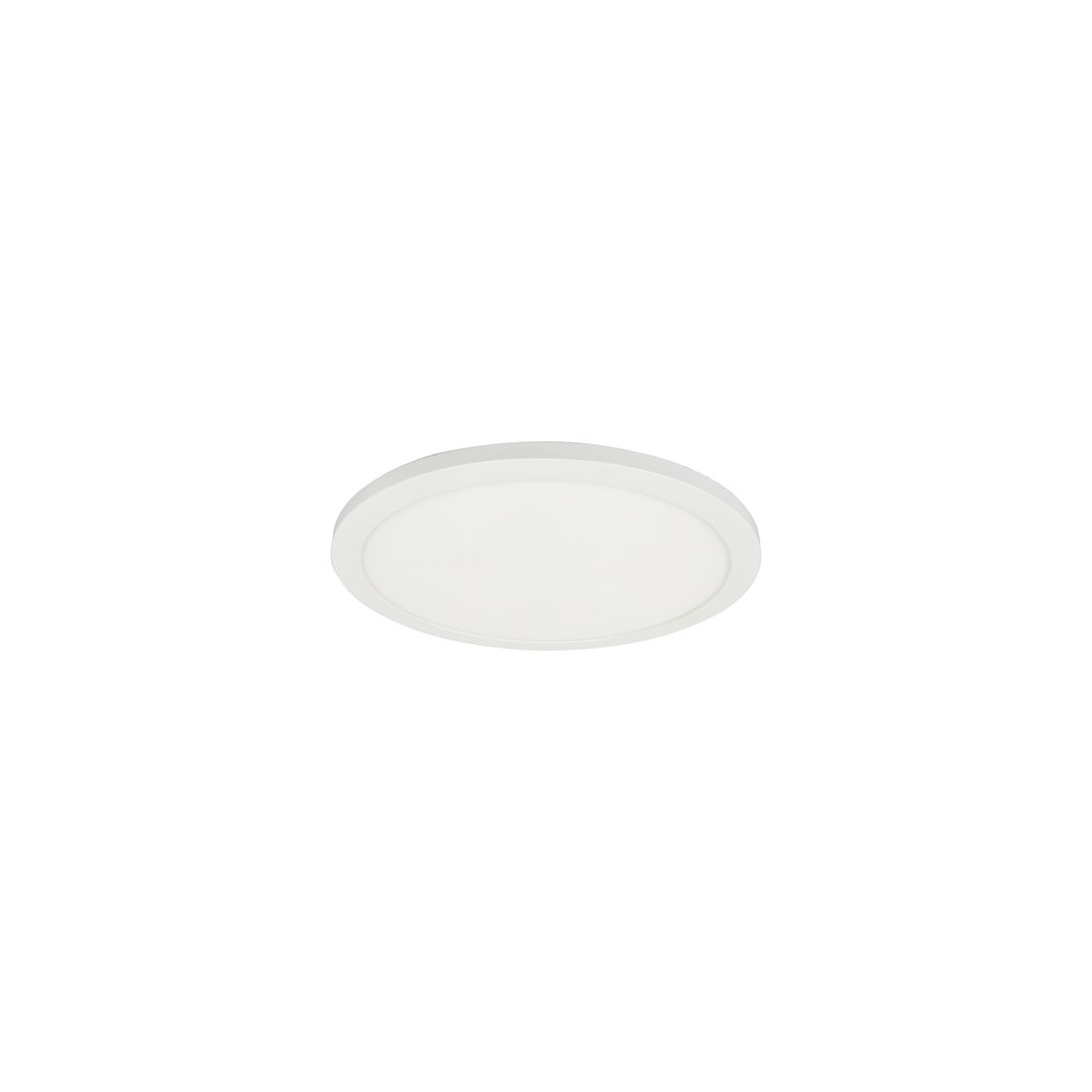 14W Matte White Flush Mount. Picture 1