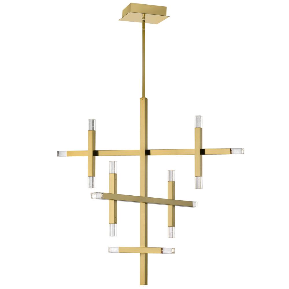 42W Chandelier, AGB, Acrylic Diffuser. Picture 1
