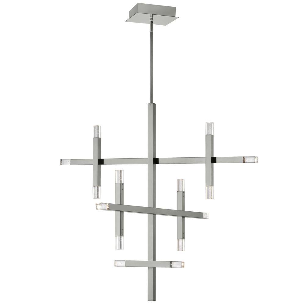 42W Chandelier, PC, Acrylic Diffuser. Picture 1
