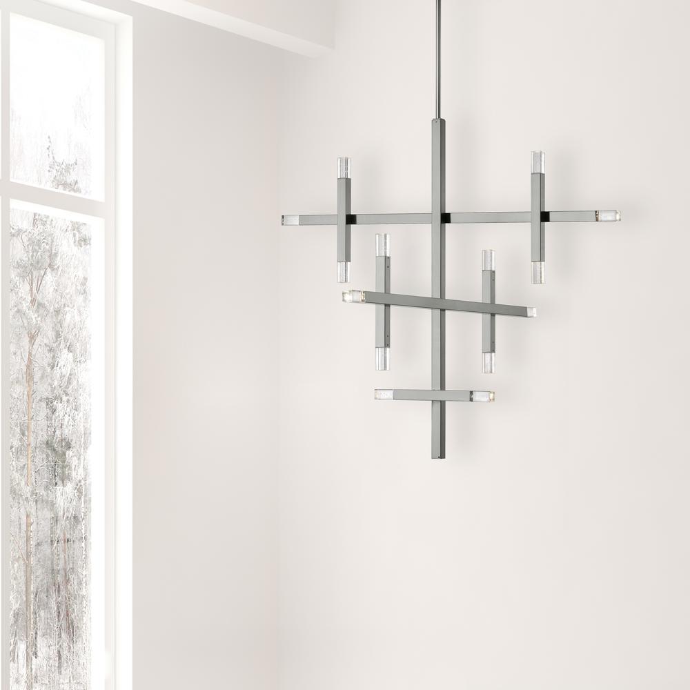 42W Chandelier, PC, Acrylic Diffuser. Picture 2