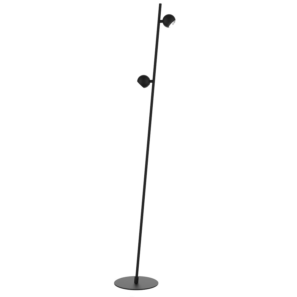10W Sandy Black Floor Lamp. Picture 1