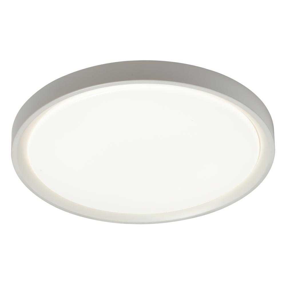 30W Flush Mount, MW, WH Diffuser. Picture 1