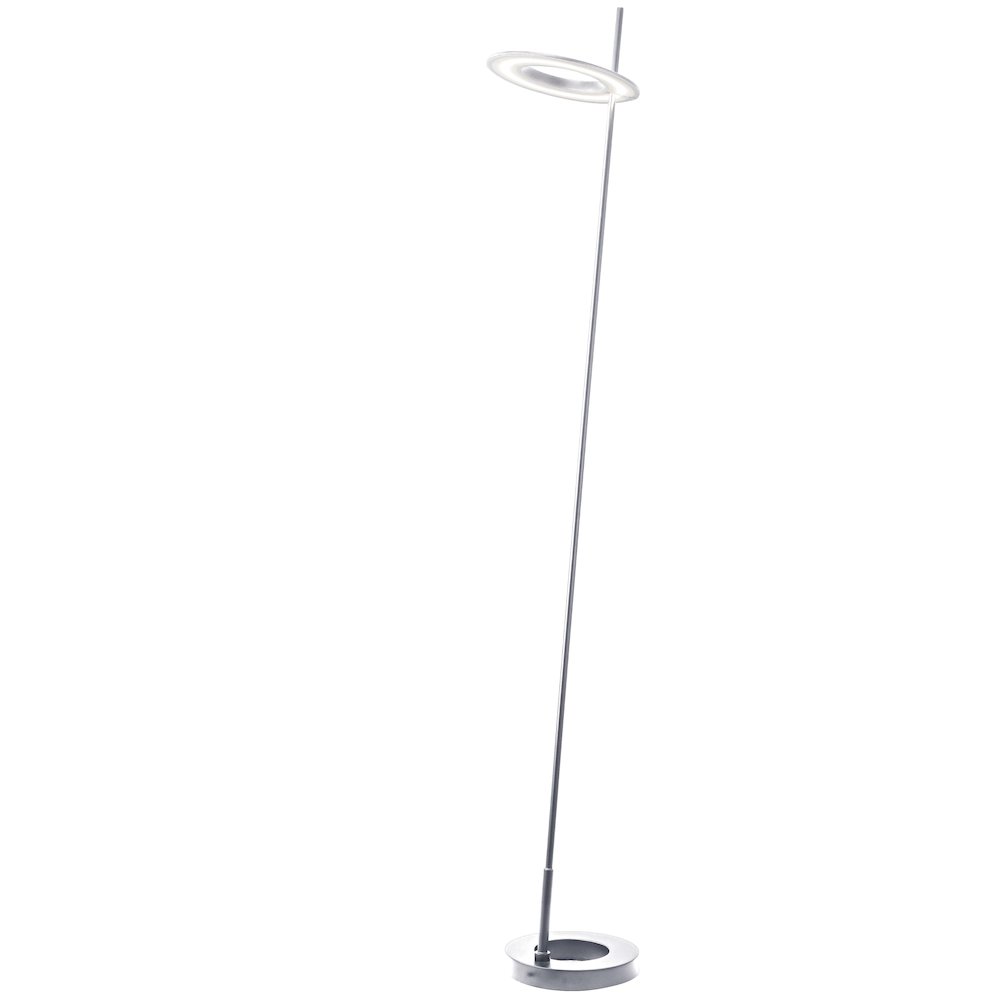 20W Floor Lamp Silver. Picture 1