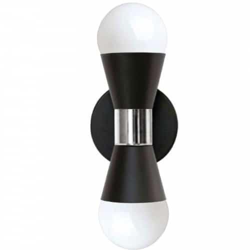 2LT Incandescent Wall Sconce, MB & PC. Picture 1