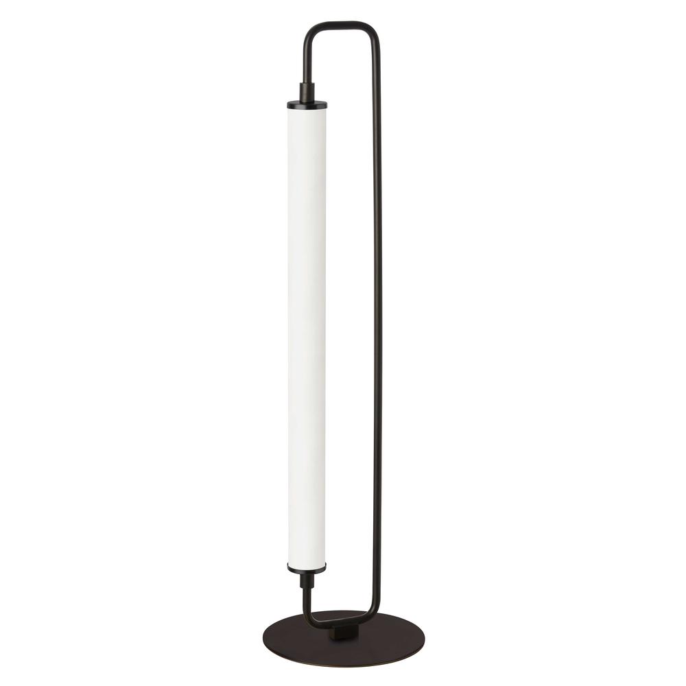 20W Table Lamp, MB, WH Acrylic. Picture 2