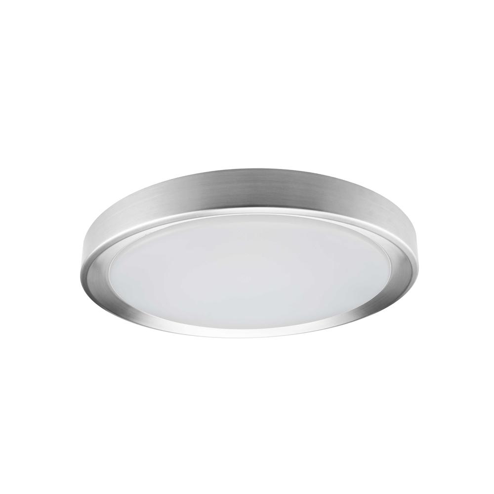 24W Flushmount, SC , WH Diffuser. Picture 1