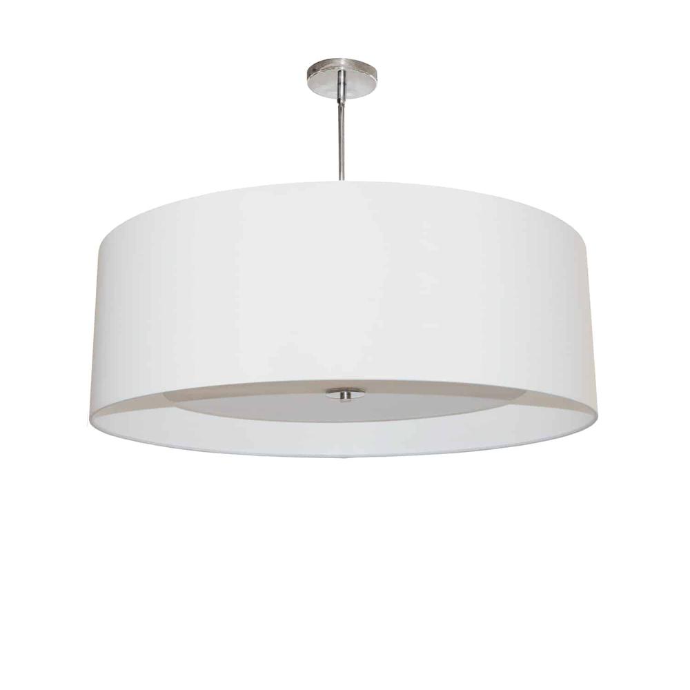 4LT Helena Pendant PC, White,White Diffuser. Picture 1