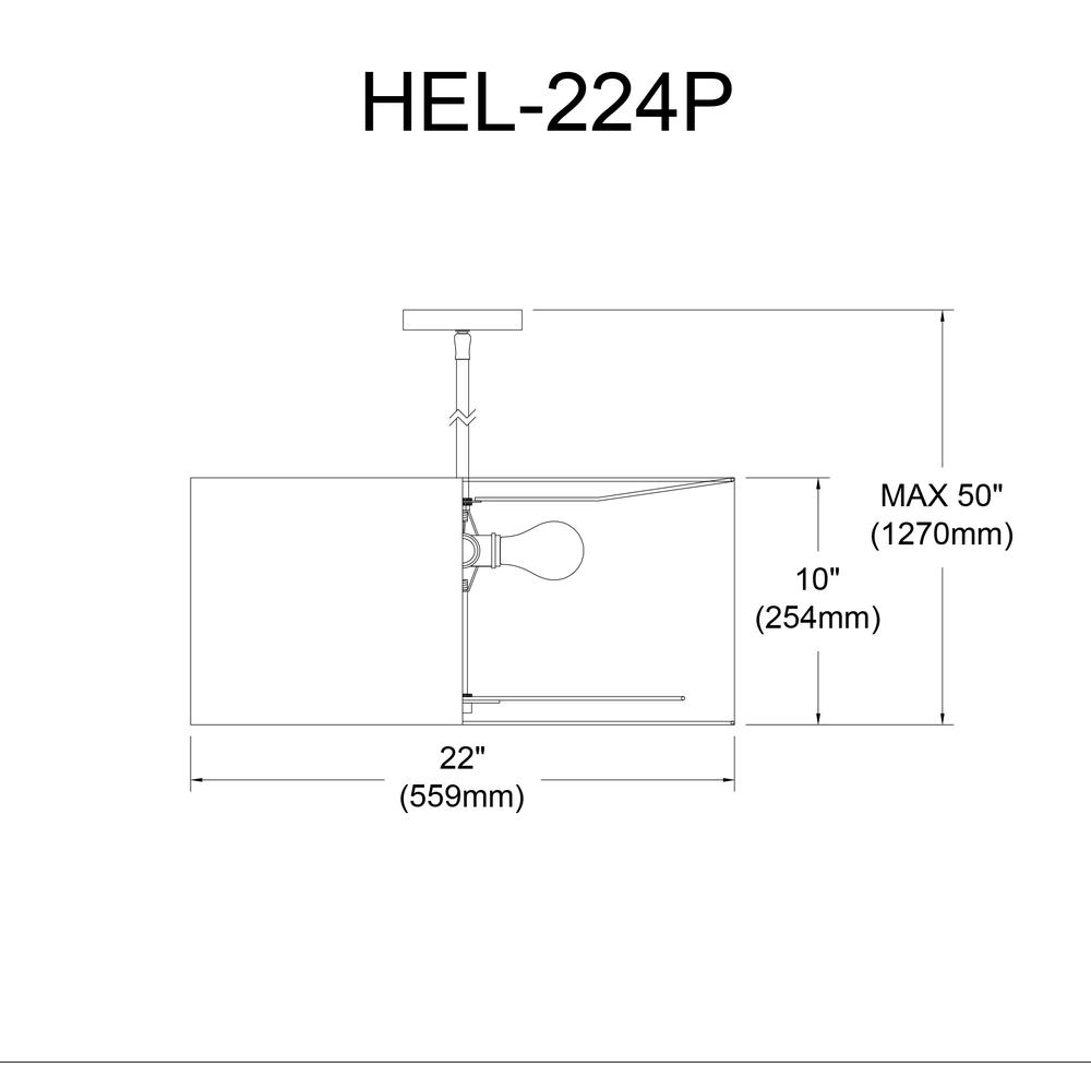 4LT Helena Pendant PC, White,White Diffuser. Picture 3