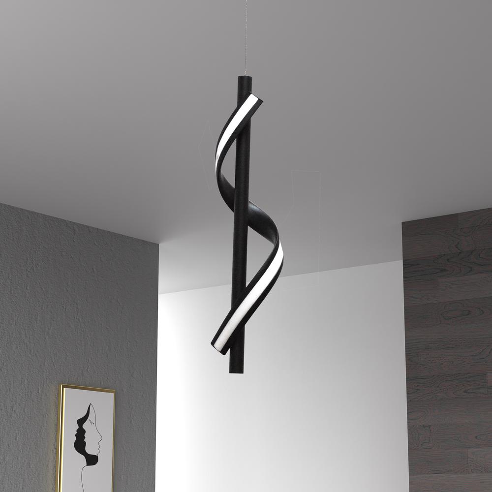 8W Pendant, MB Finish. Picture 2
