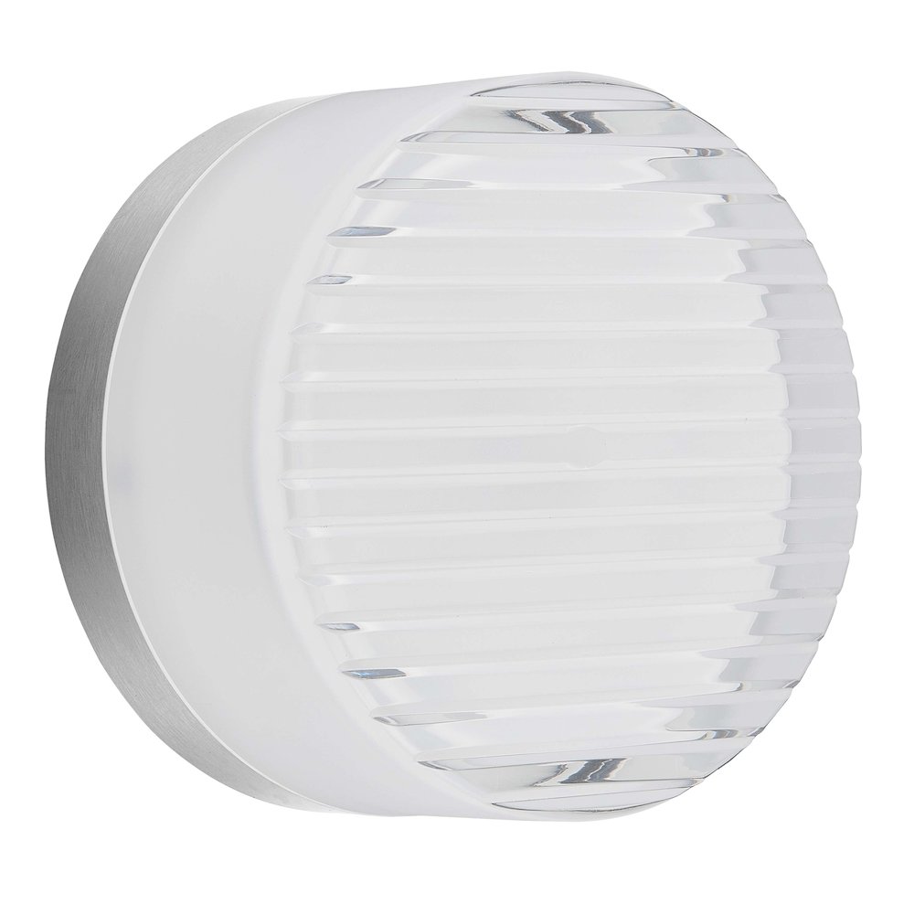 15W Wall Sconce Polished Chrome with Clear & Frosted Acrylic Diffuser. Picture 1