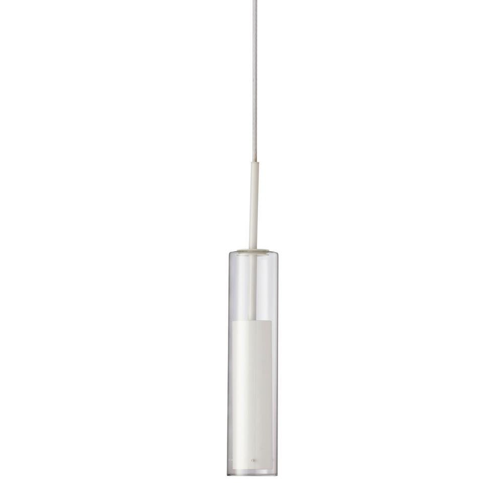 6W Pendant, White Finish. Picture 1
