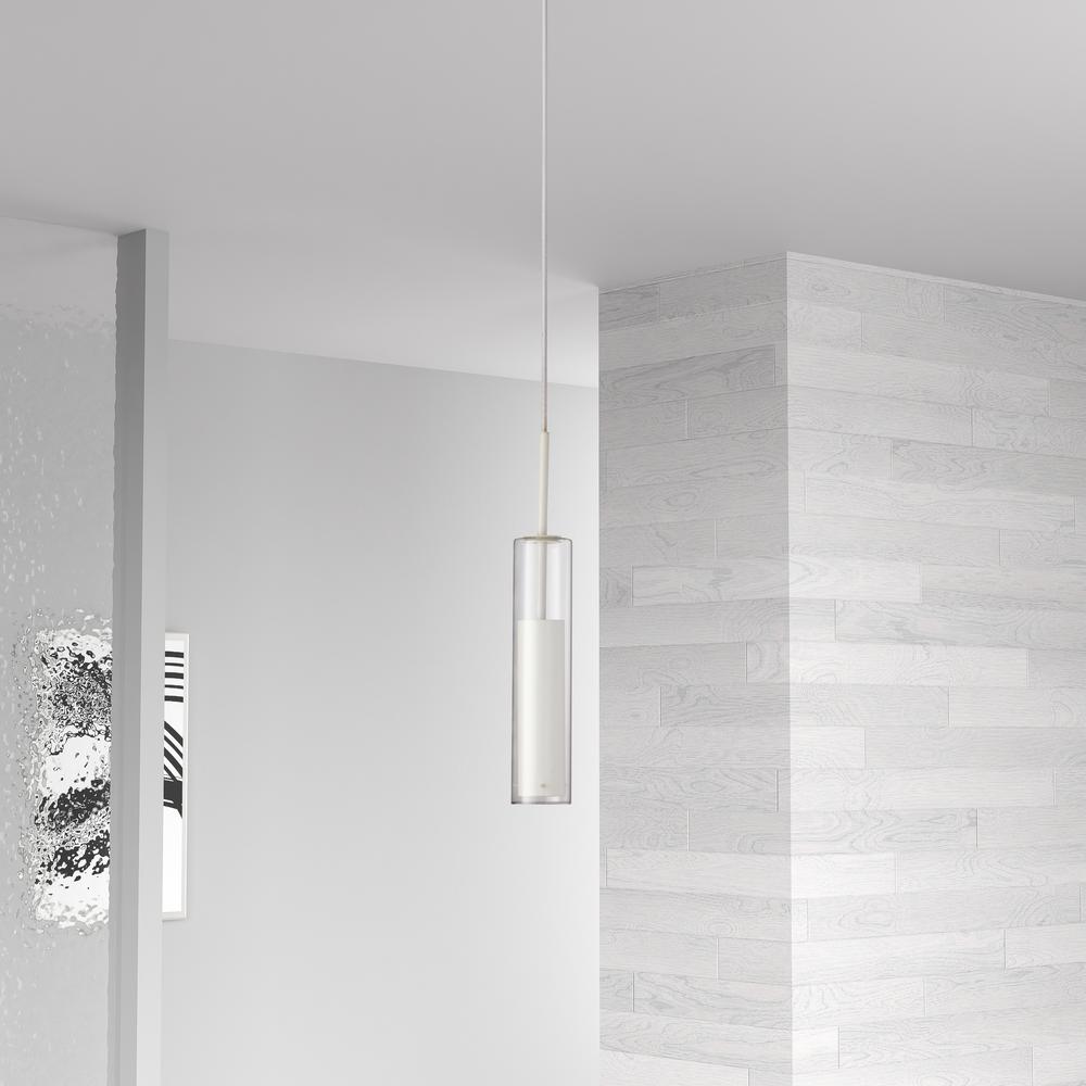 6W Pendant, White Finish. Picture 2