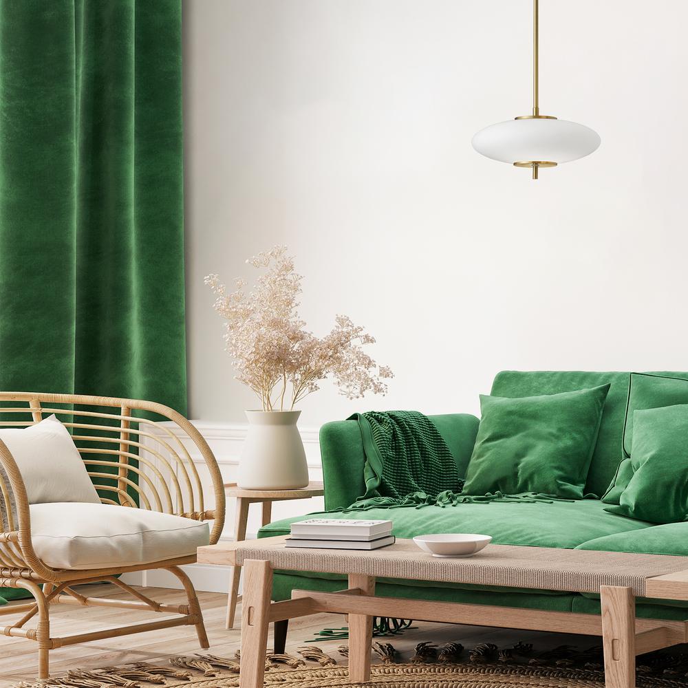 16W Pendant, AGB, Opal Glass. Picture 2