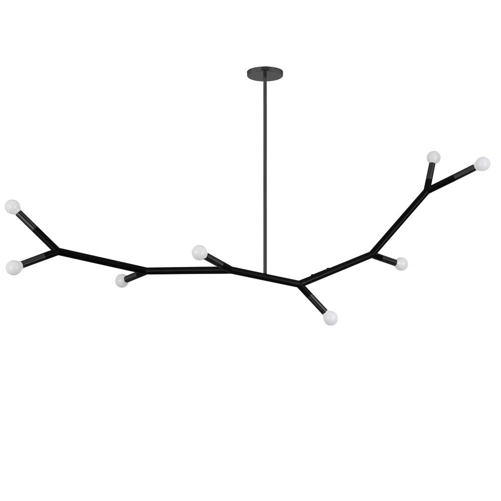 8LT Incandescent Horiz Pendant, MB. Picture 2