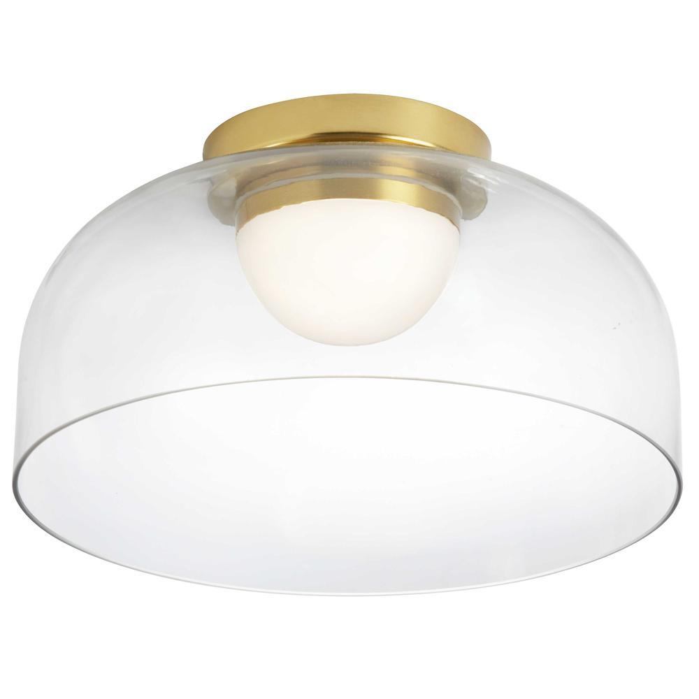 10W Flush Mount, AGB, CLR Glass. Picture 1