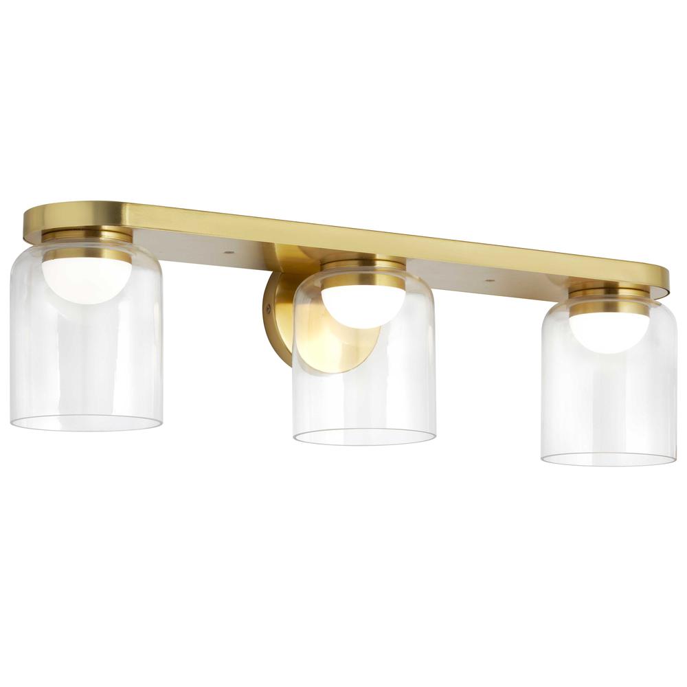 30W Vanity, AGB, CLR Glass. Picture 1
