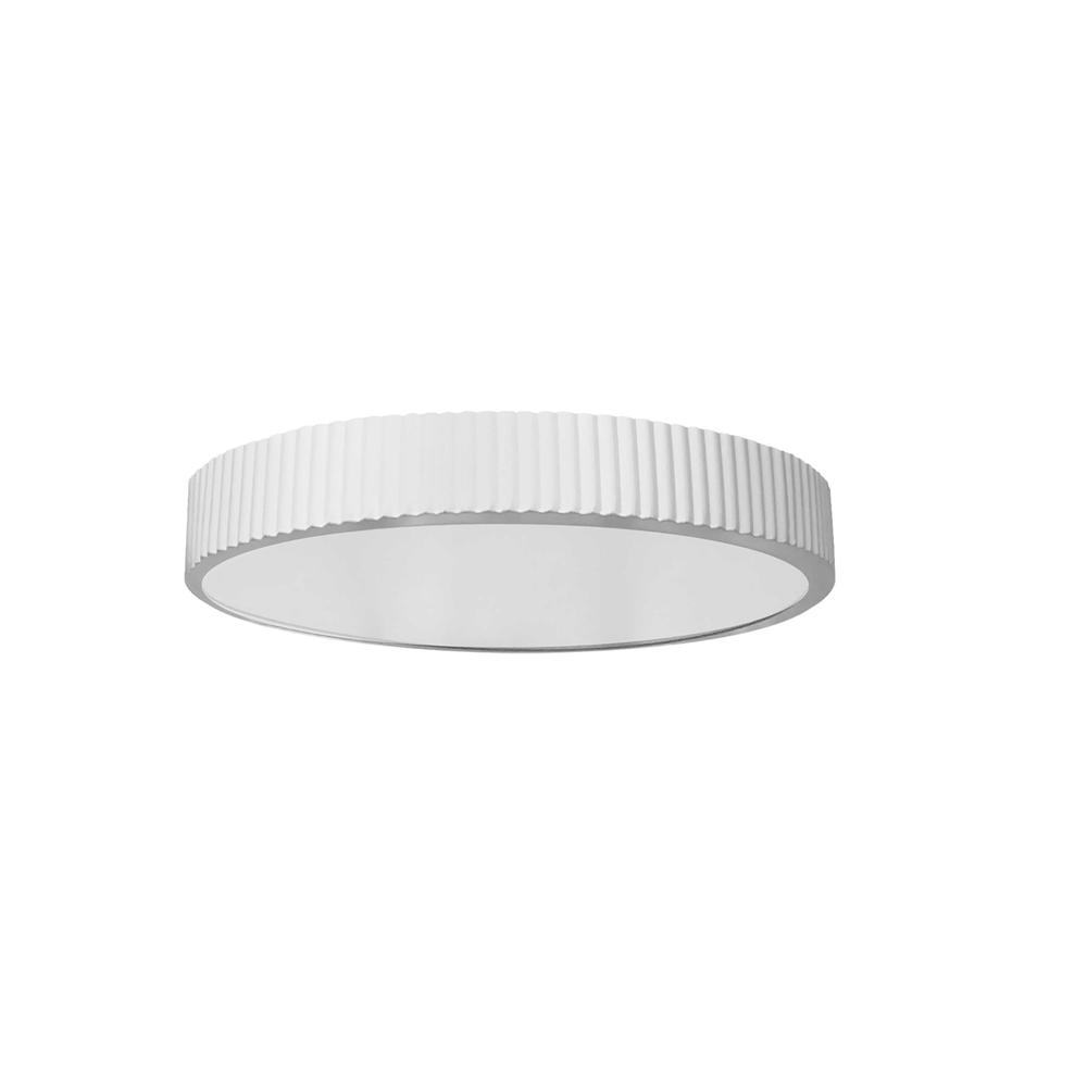 30W Flushmount, MW, WH Acrylic Diffuser. Picture 1