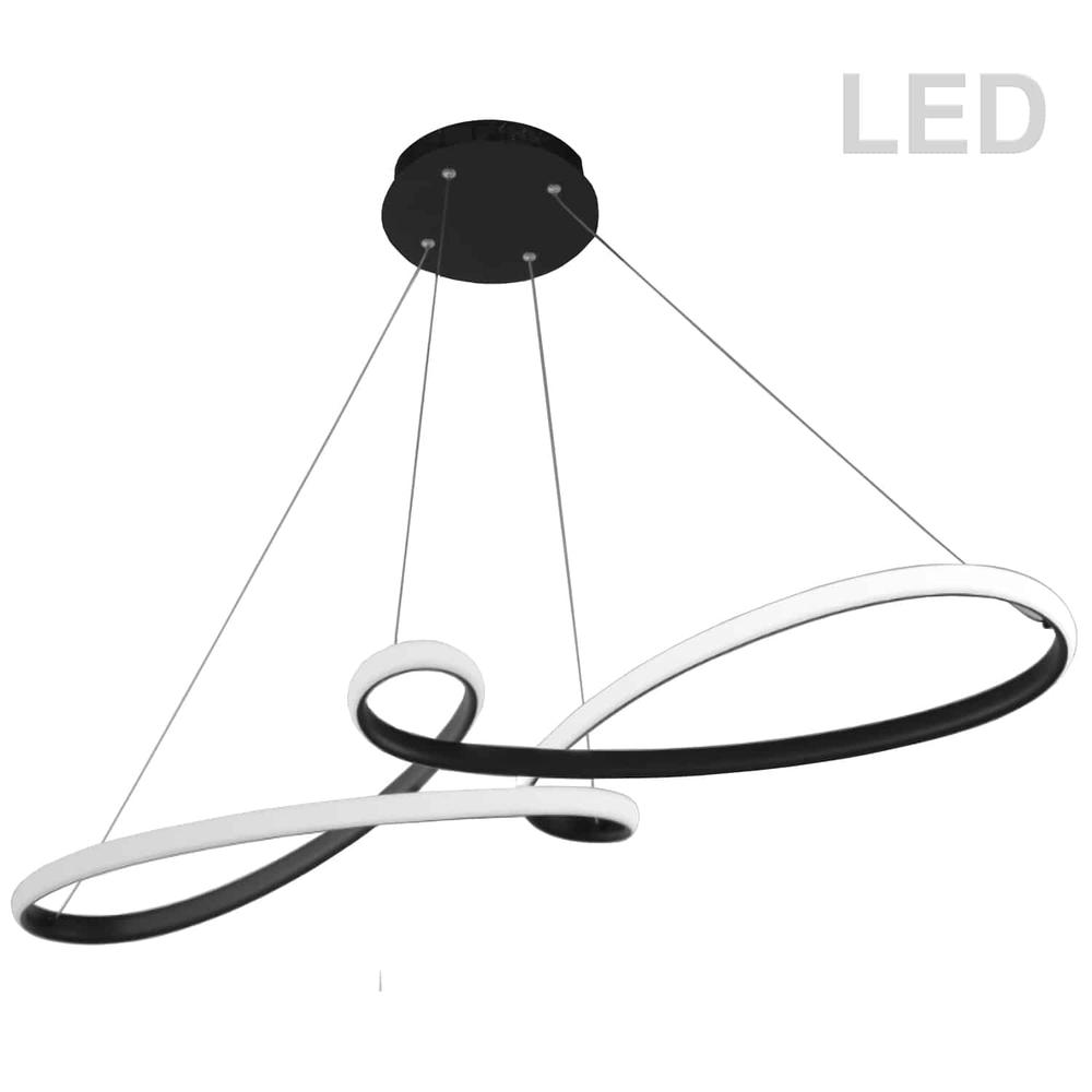 50W Horizontal Pendant, MB,WH Silicone Diff. Picture 1