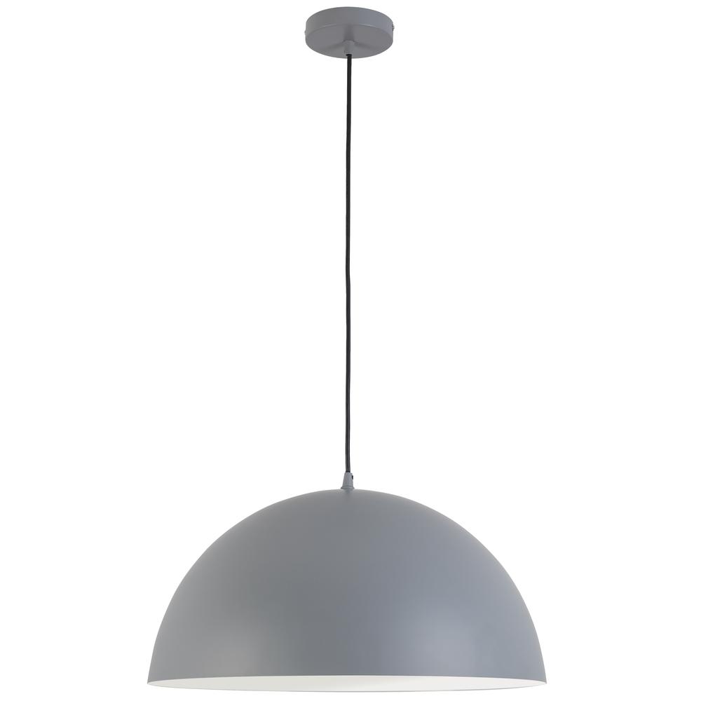 1LT Incandescent 20" Pendant, GRY. Picture 1