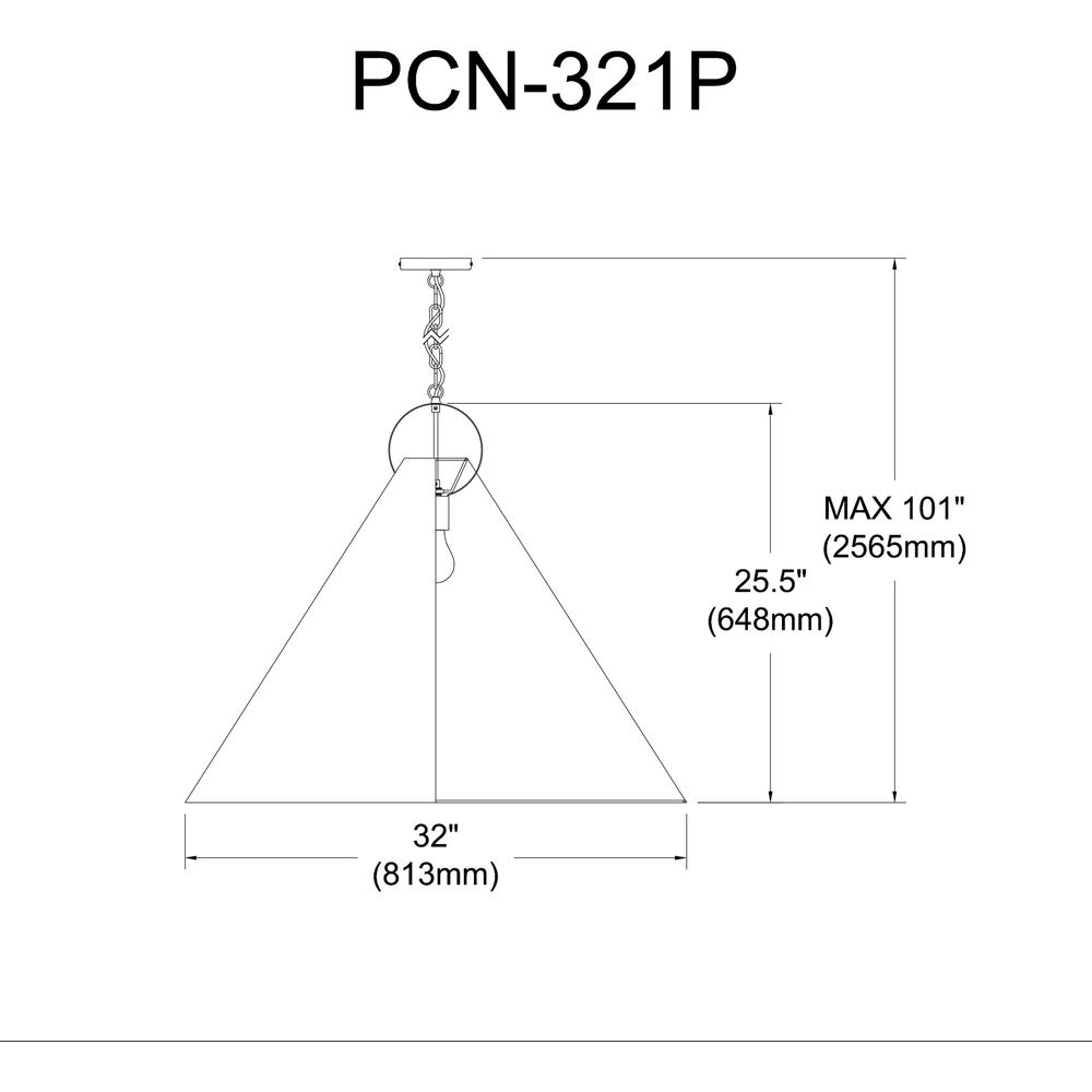 1LT Incand Pendant, AGB, BK Shade. Picture 2
