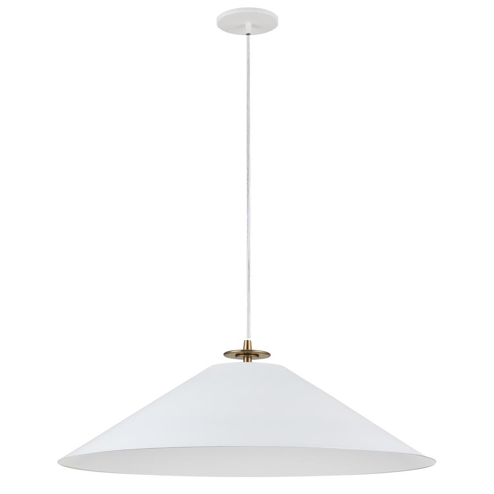 1LT Incandescent Pendant, AGB & MW. Picture 1