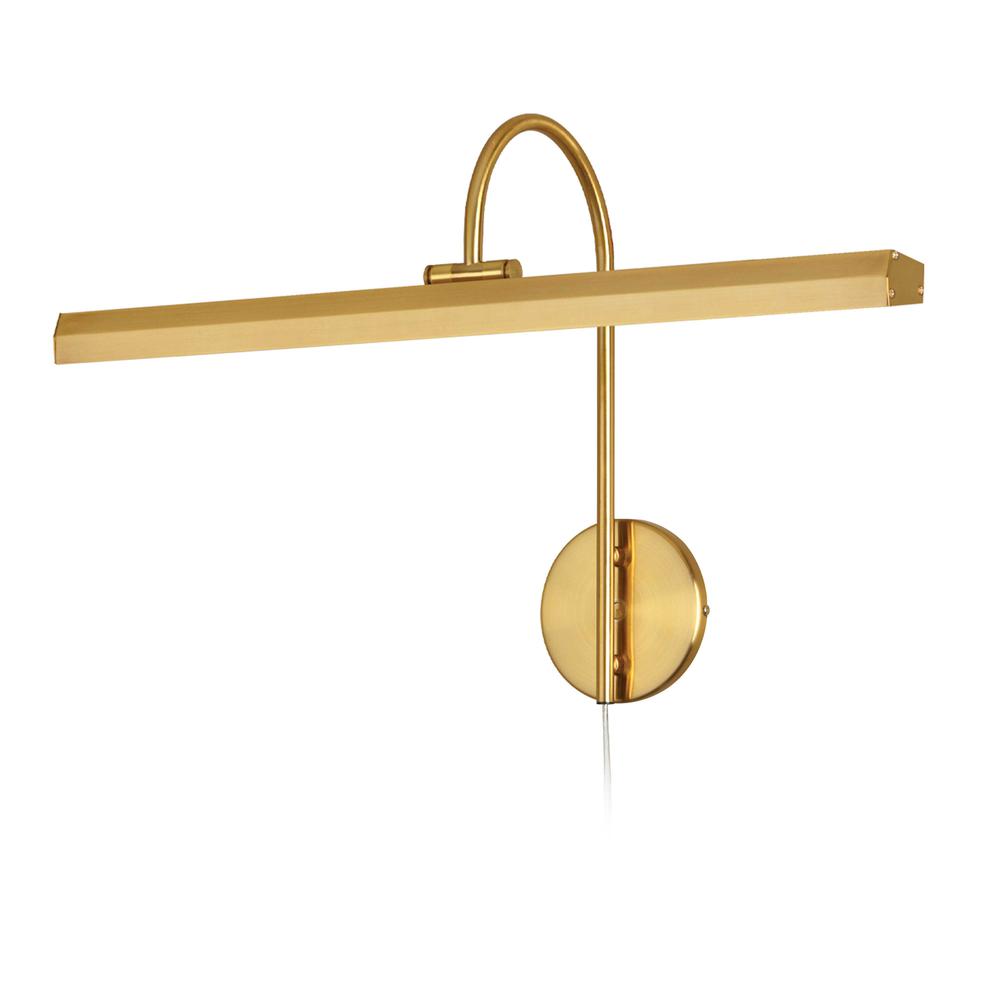 30W Picture Light, Aged Brass Finish. Picture 1