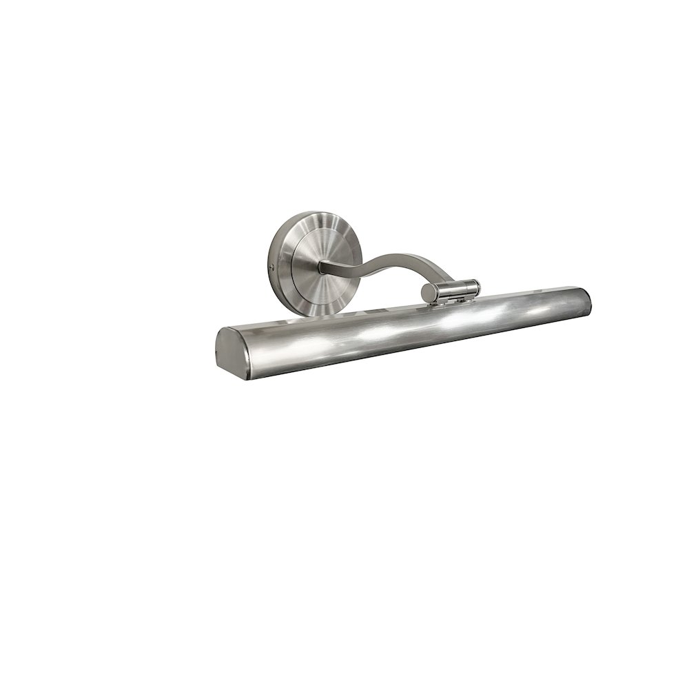 20W Satin Chrome Picture Light. Picture 1