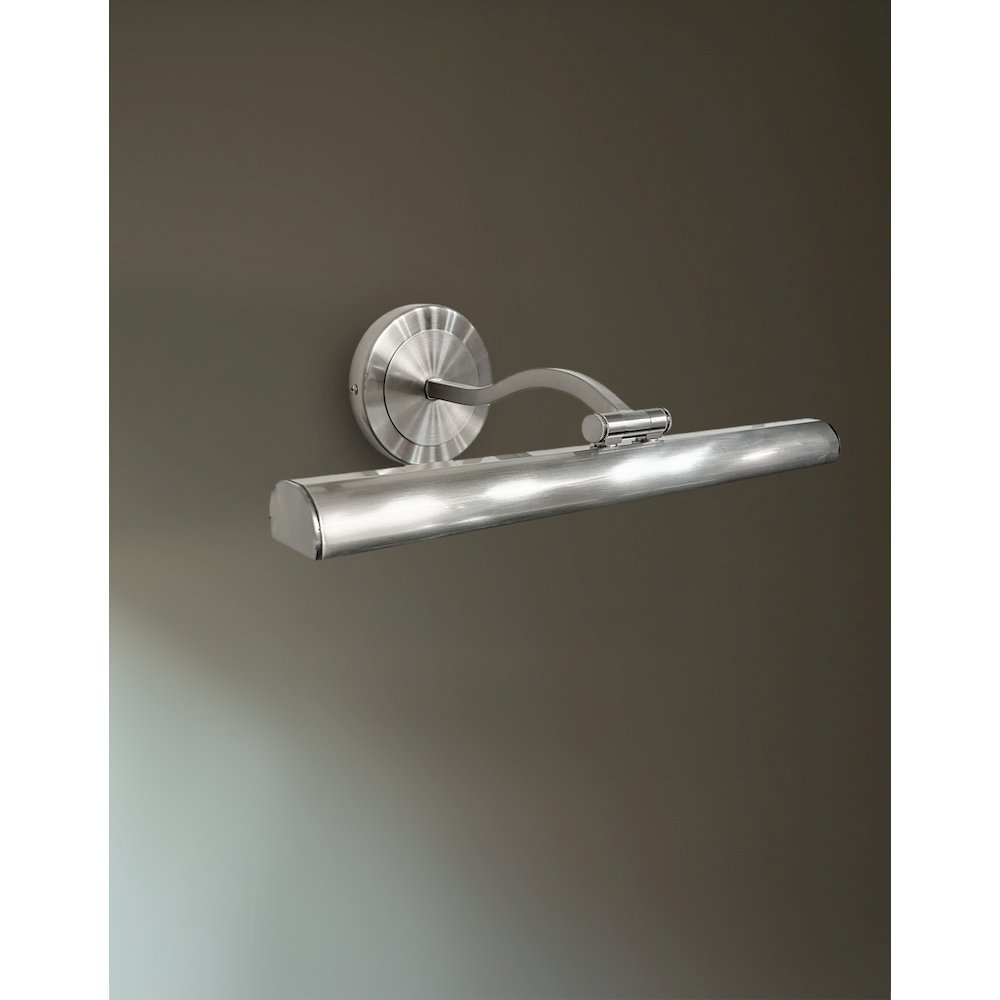 20W Satin Chrome Picture Light. Picture 3