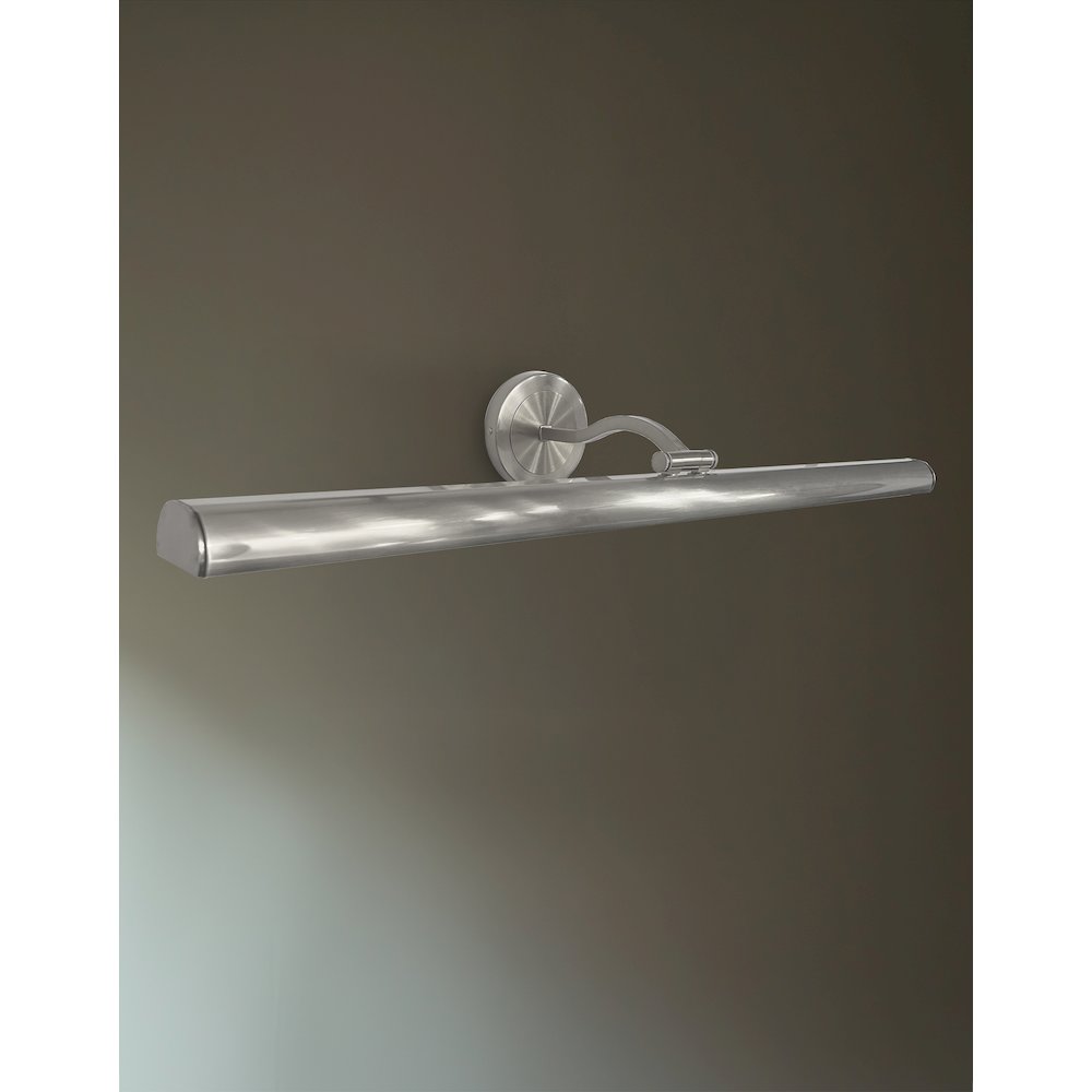 40W Satin Chrome Picture Light. Picture 3