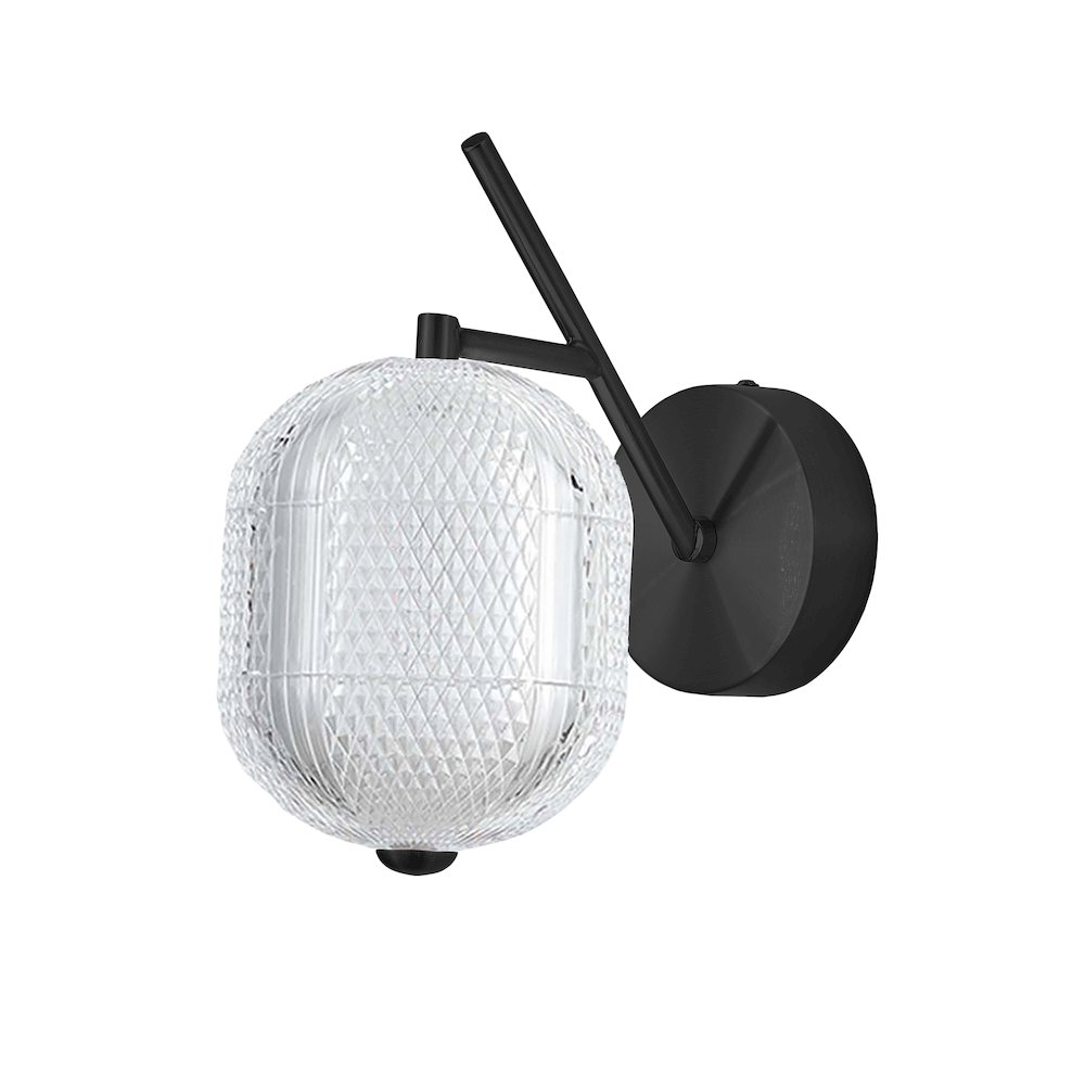 8.5W Wall Sconce in Matte Black. Picture 1