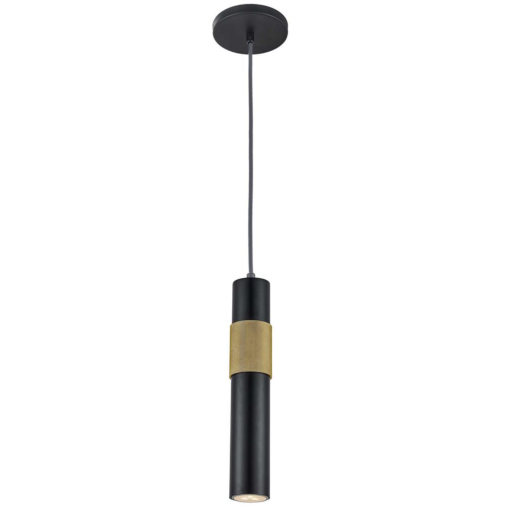 1LT Halogen Pendant, MB/AGB. Picture 1