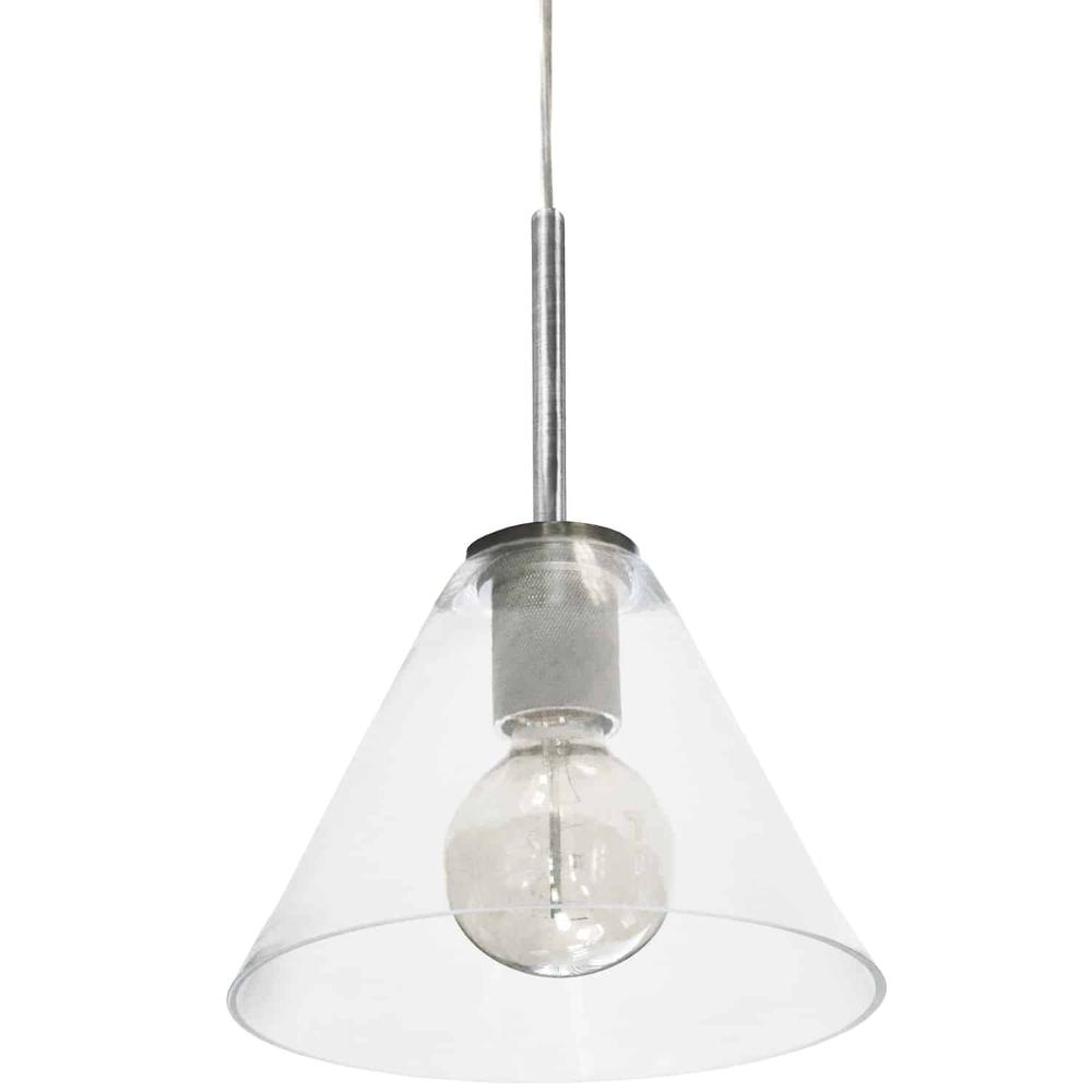 1LT Pendant, SC, Clear Glass. Picture 1