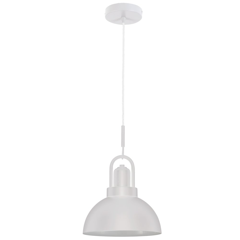 1 Light Pendant in Matte White. Picture 1