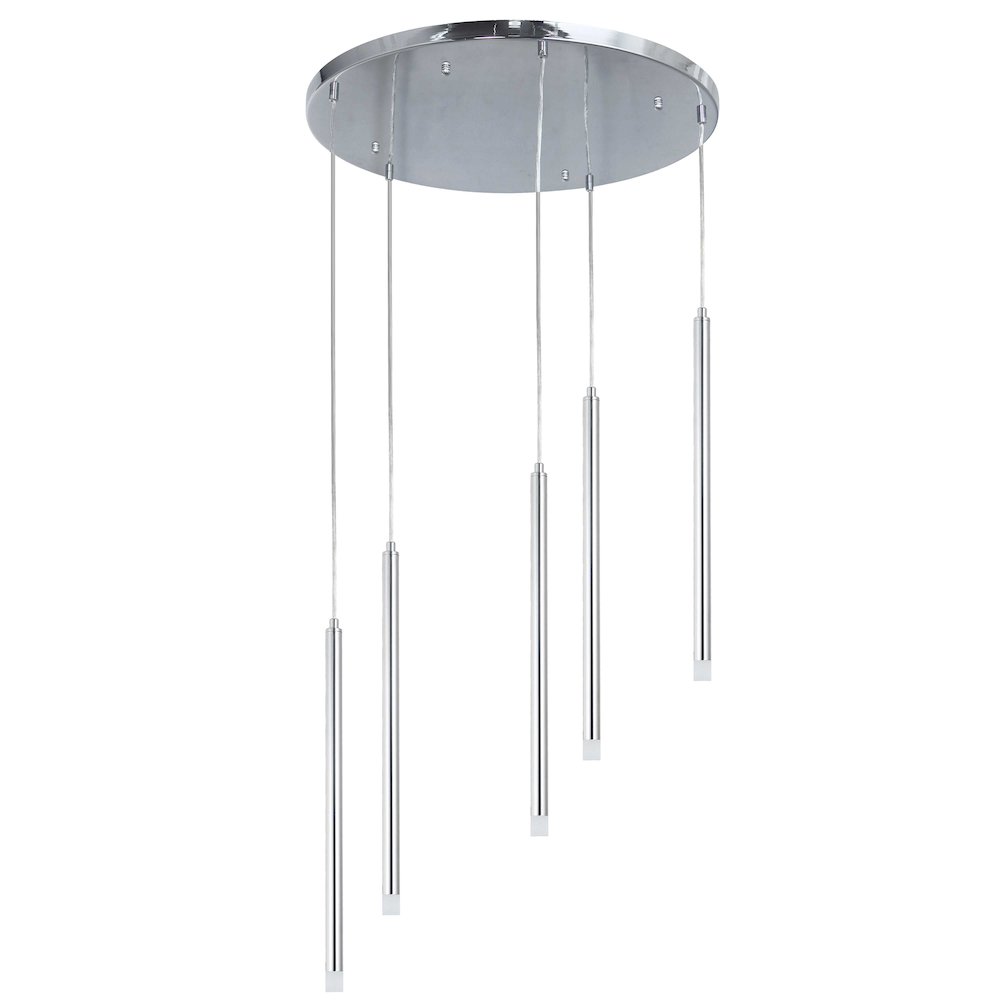 15W Pendant in Polished Chrome. Picture 1