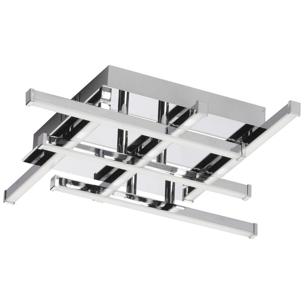 18W Flush Mount PC, WH Acrylic Diffuser. Picture 1