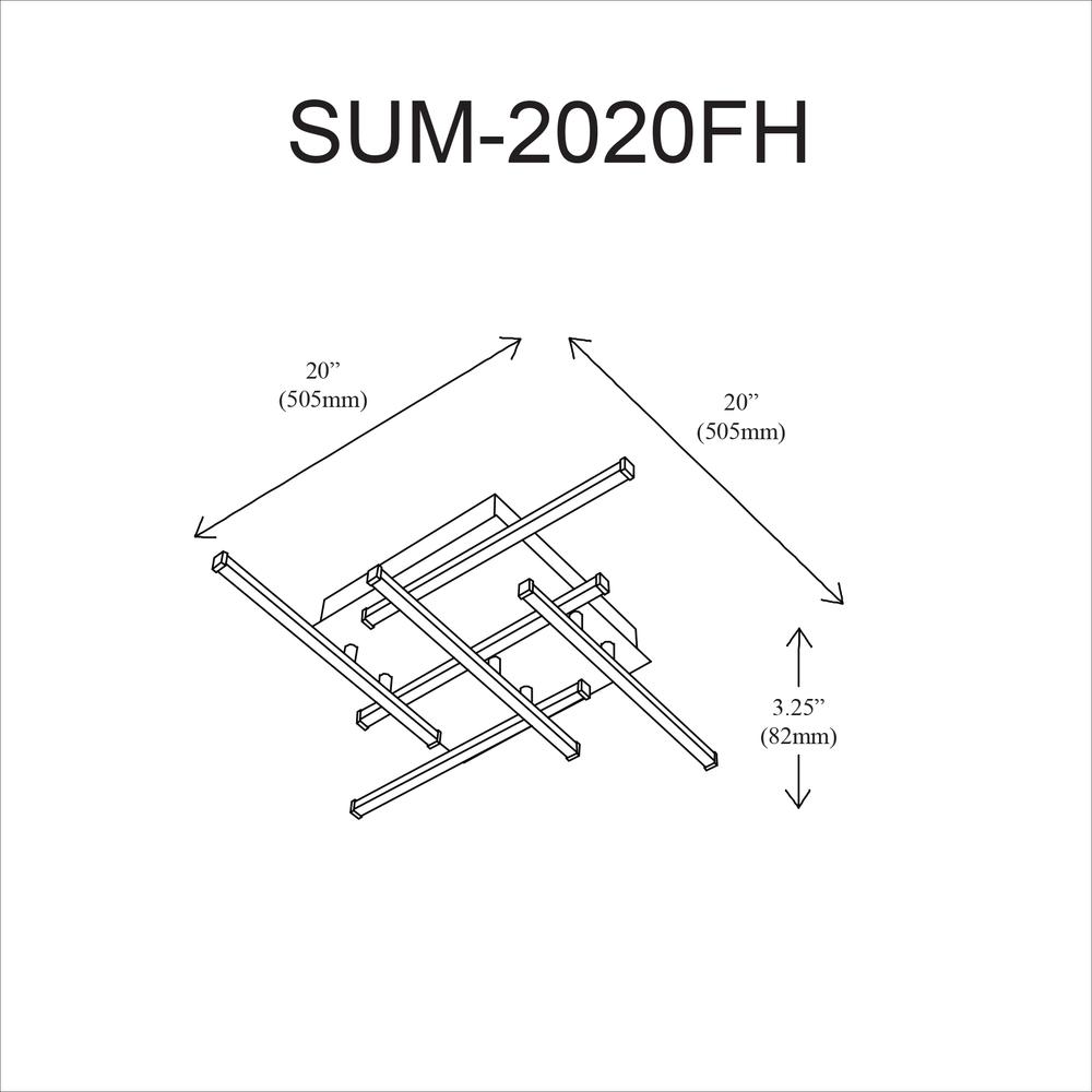 20W Flush Mount MB. Picture 3