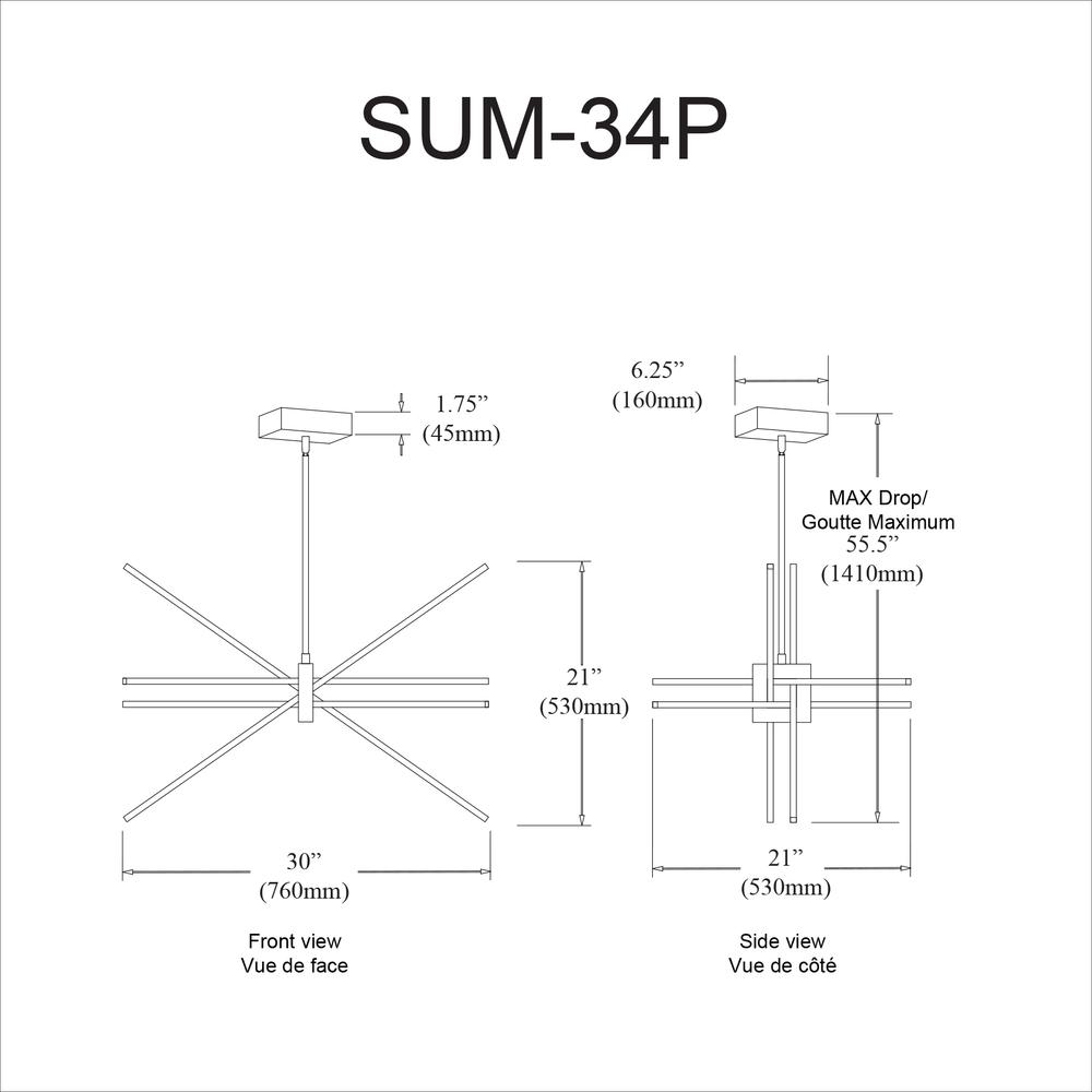 46W Pendant MB. Picture 3