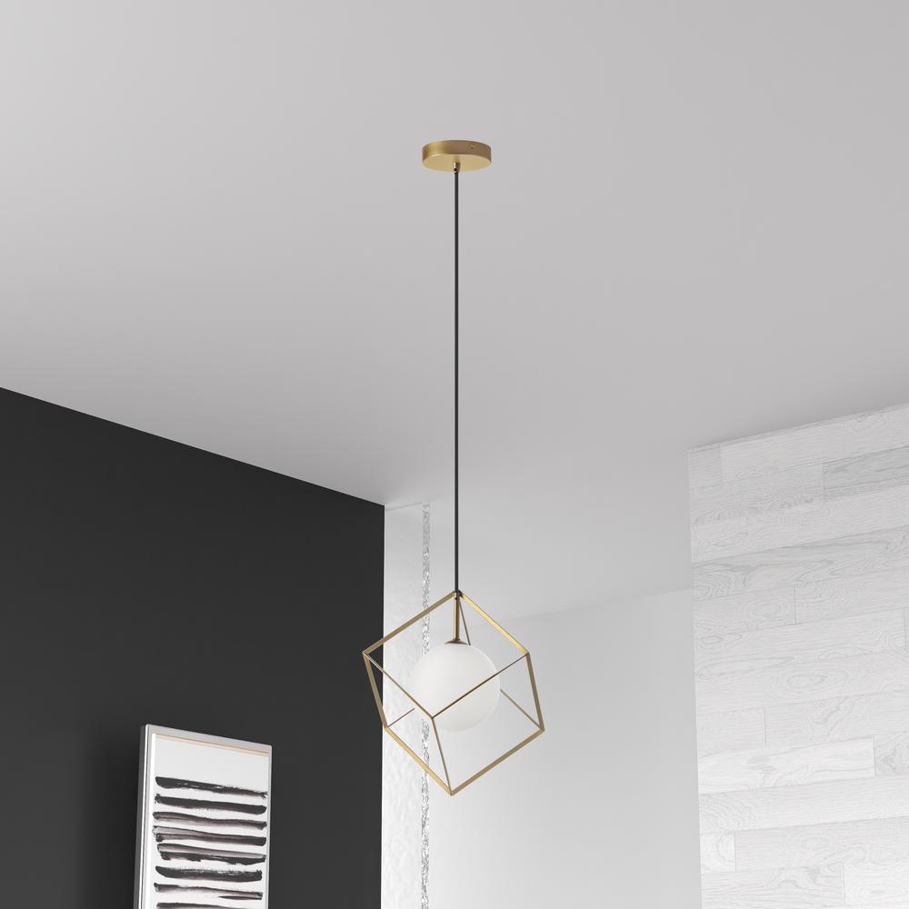 1LT Halogen Pendant Gold. Picture 2