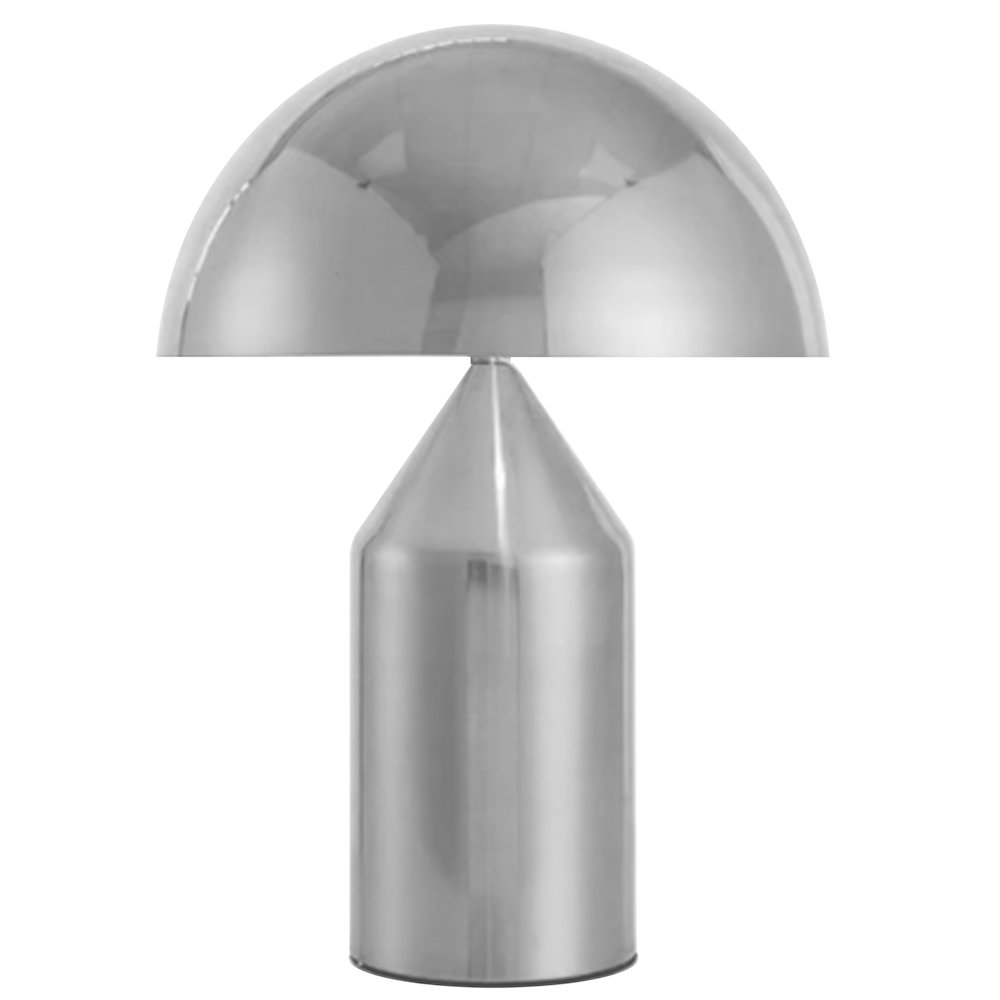 2 Light Table Lamp in Satin Nickel. Picture 1