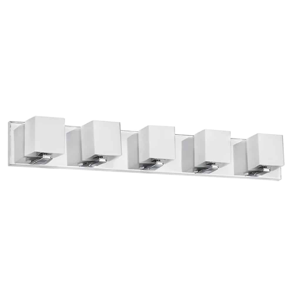 5LT Vanity, Polished Chrome Finish. Picture 1