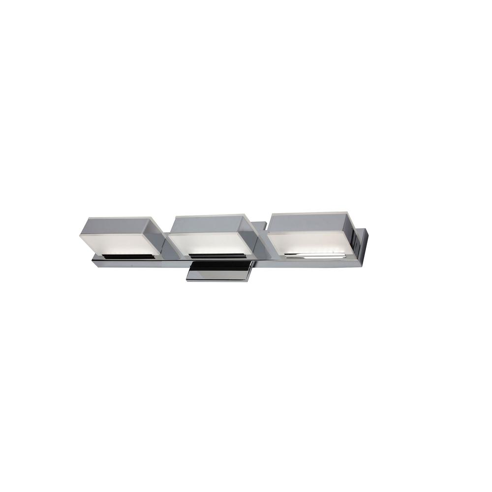 15W LED Wall Vanity, Polished Chrome Finish. Picture 1