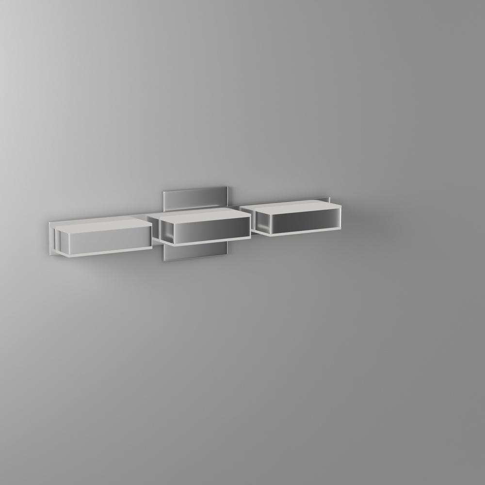 15W LED Wall Vanity, Polished Chrome Finish. Picture 5
