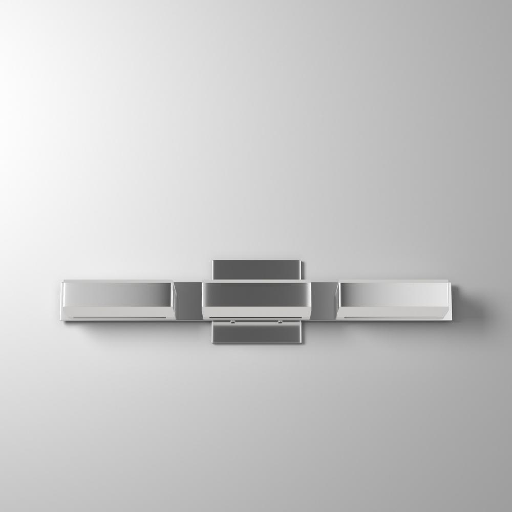 15W LED Wall Vanity, Polished Chrome Finish. Picture 6