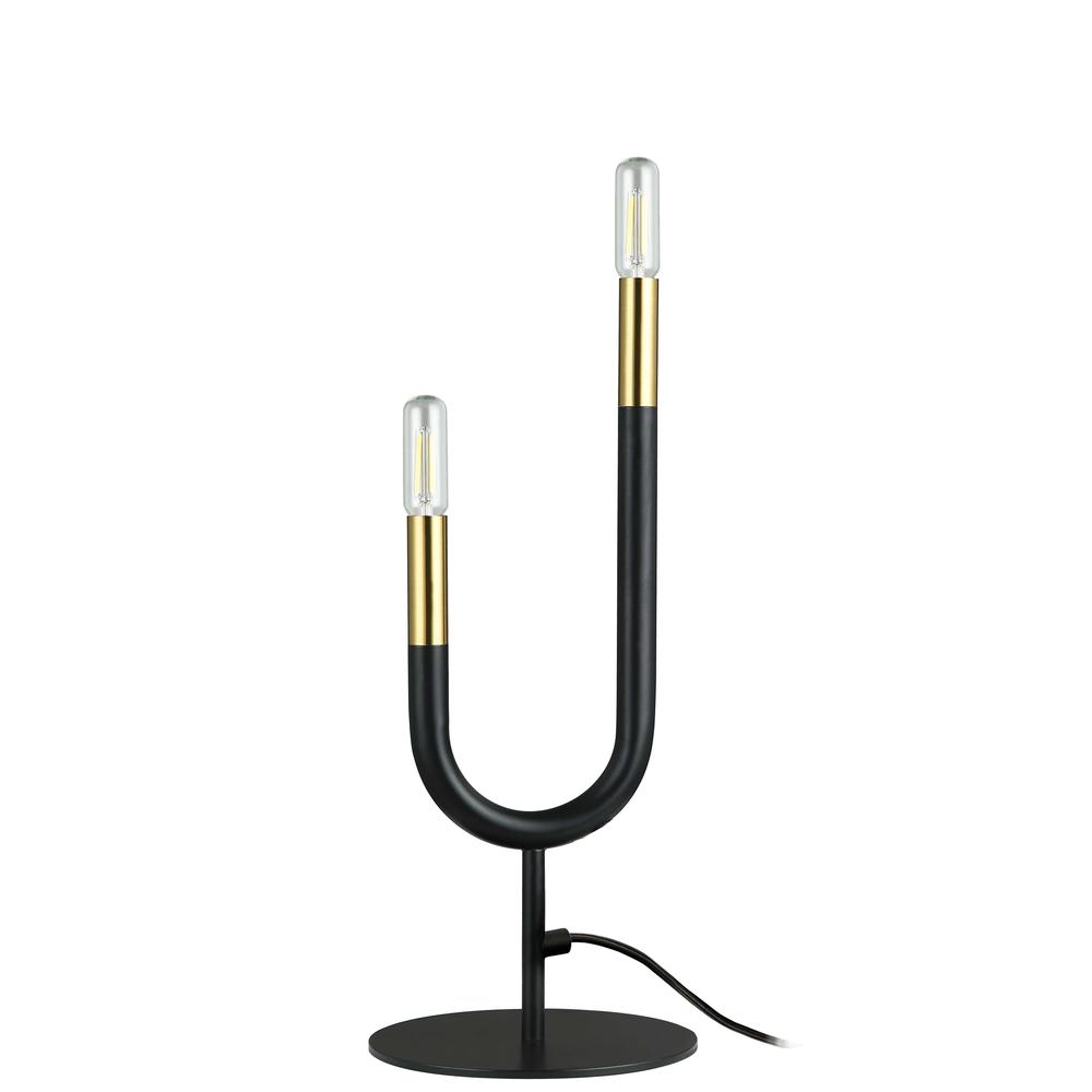 2LT Incandescent Table Lamp, MB & AGB. Picture 1