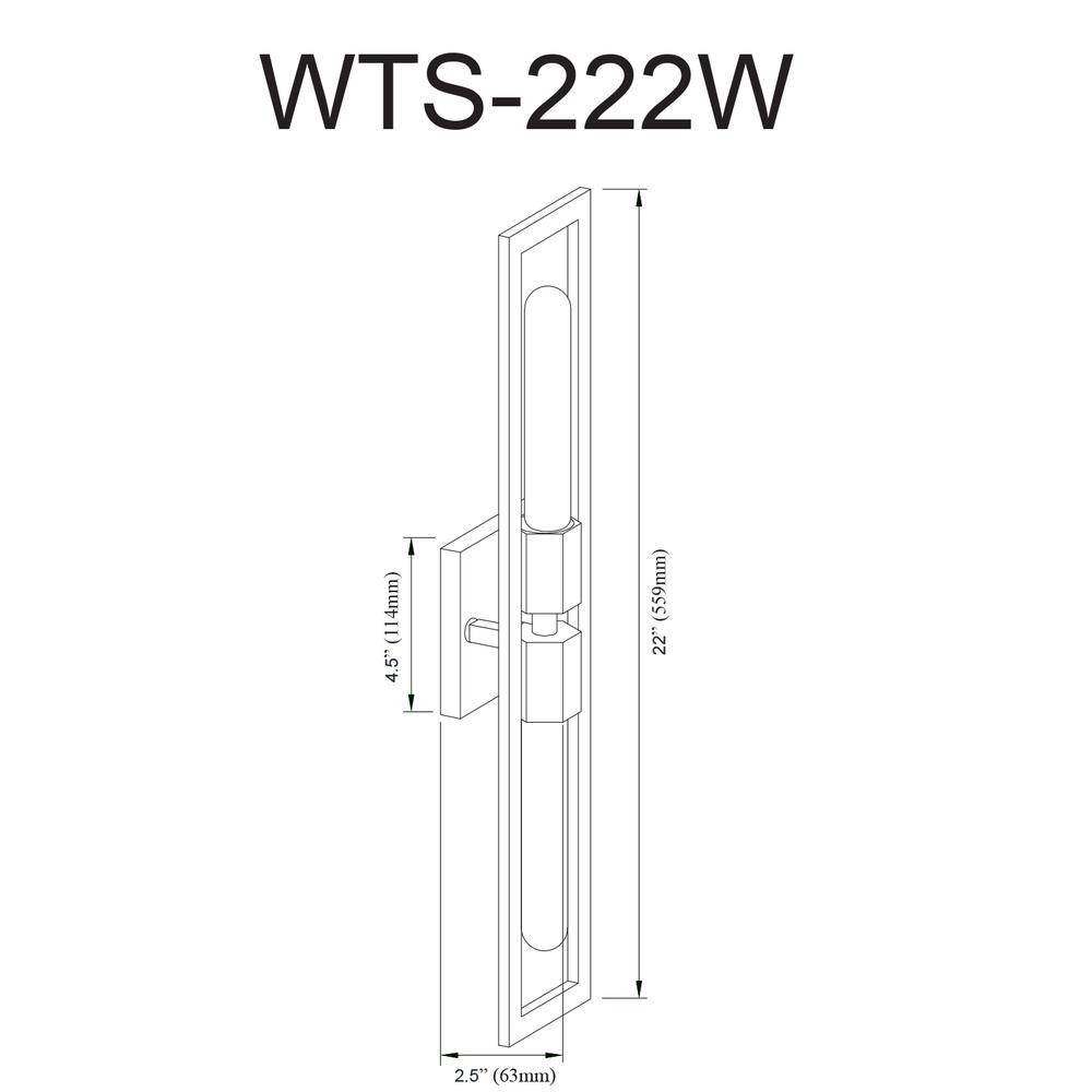 2LT Incandescent Wall Sconce, MB. Picture 5