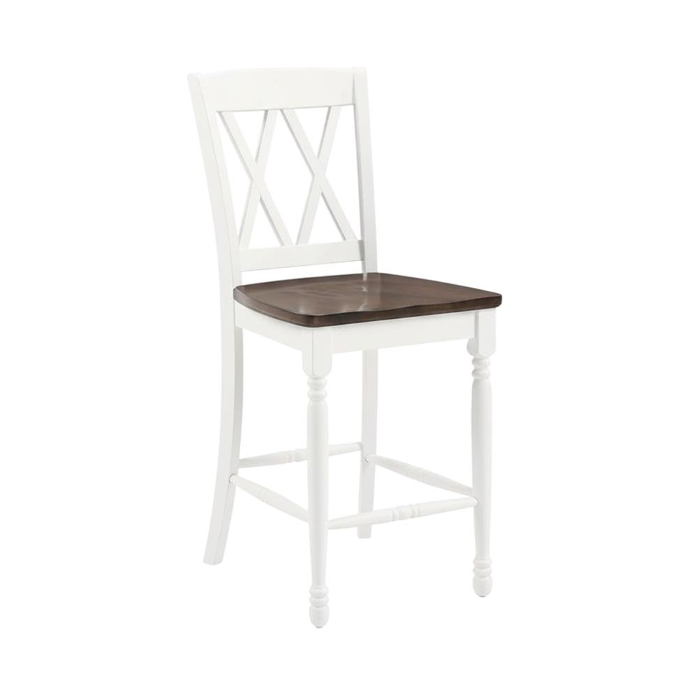 Counter Height Bar Stool Set with Comfortable Seats for Kitchen or Bar Area. Picture 3