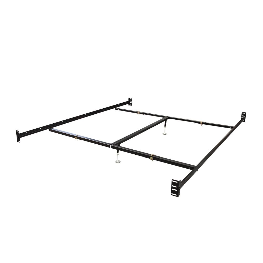 Bolt On Bed Rails California King with center support and 2 Glides. Picture 3