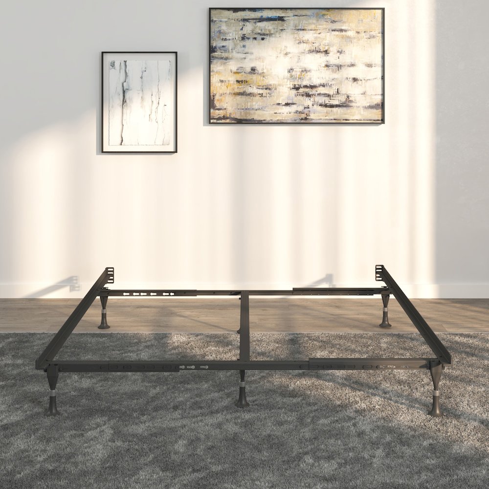 Atlas-Lock - Bed Frame with Glides - Twin / Full - 4 Leg. Picture 3